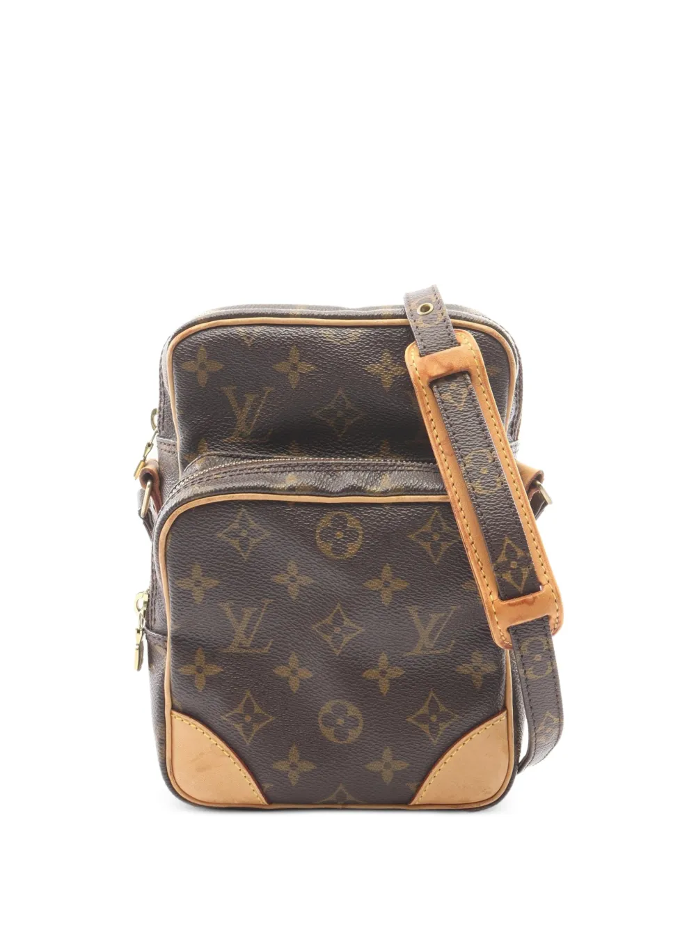 Louis Vuitton Pre-Owned 2002 Amazon monogram cross body bag - Brown