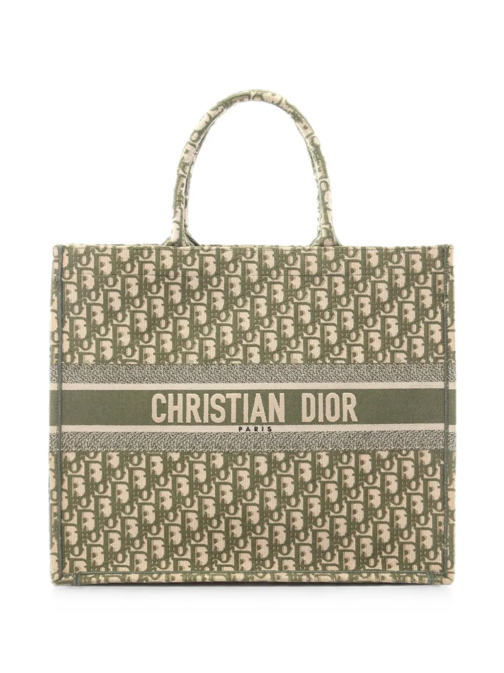 Christian Dior Pre-Owned 2000s Book Tote Oblique tote bag - Grün