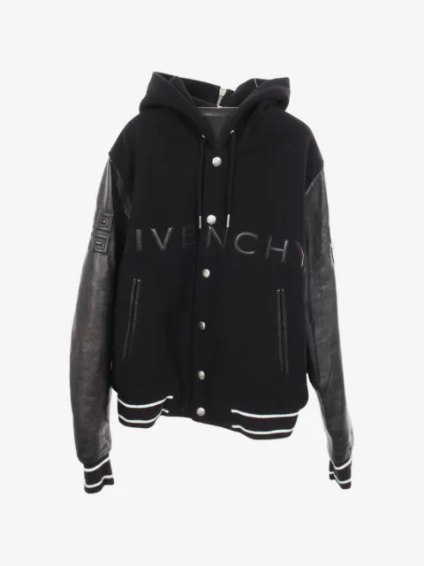 Givenchy Pre-Owned 2010s hooded varsity jacket