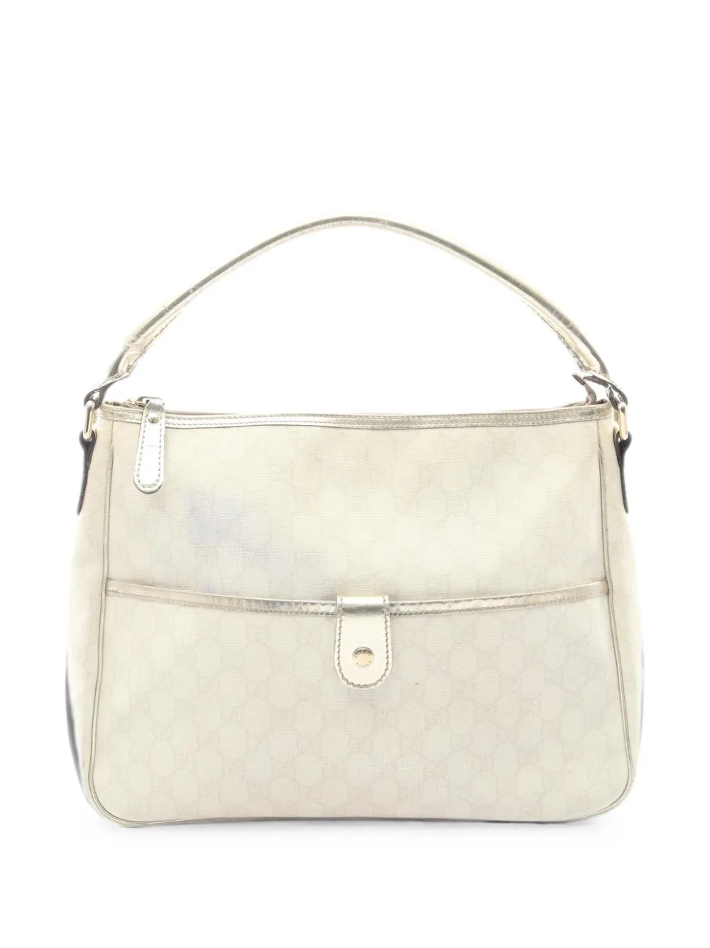 Gucci Pre-Owned 2000s GG Supreme shoulder bag - Nude
