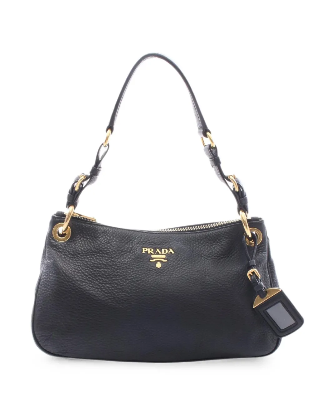 Prada Pre-Owned 2010s Vitello Daino shoulder bag - Nero