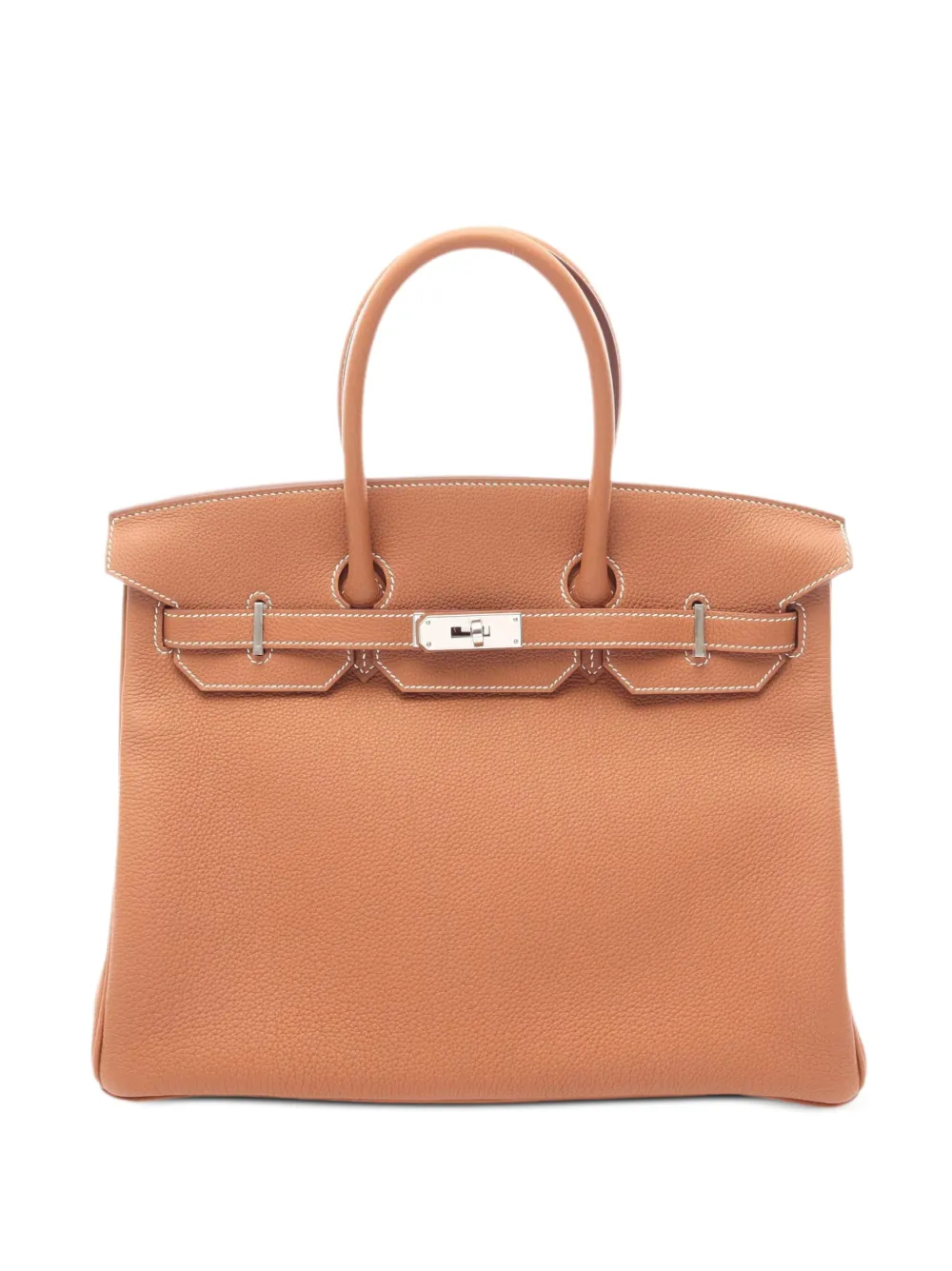 Hermès Pre-Owned Birkin 35 Togo tote bag - Marrone