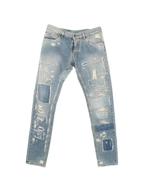 Dolce & Gabbana Pre-Owned 2010s patchwork jeans