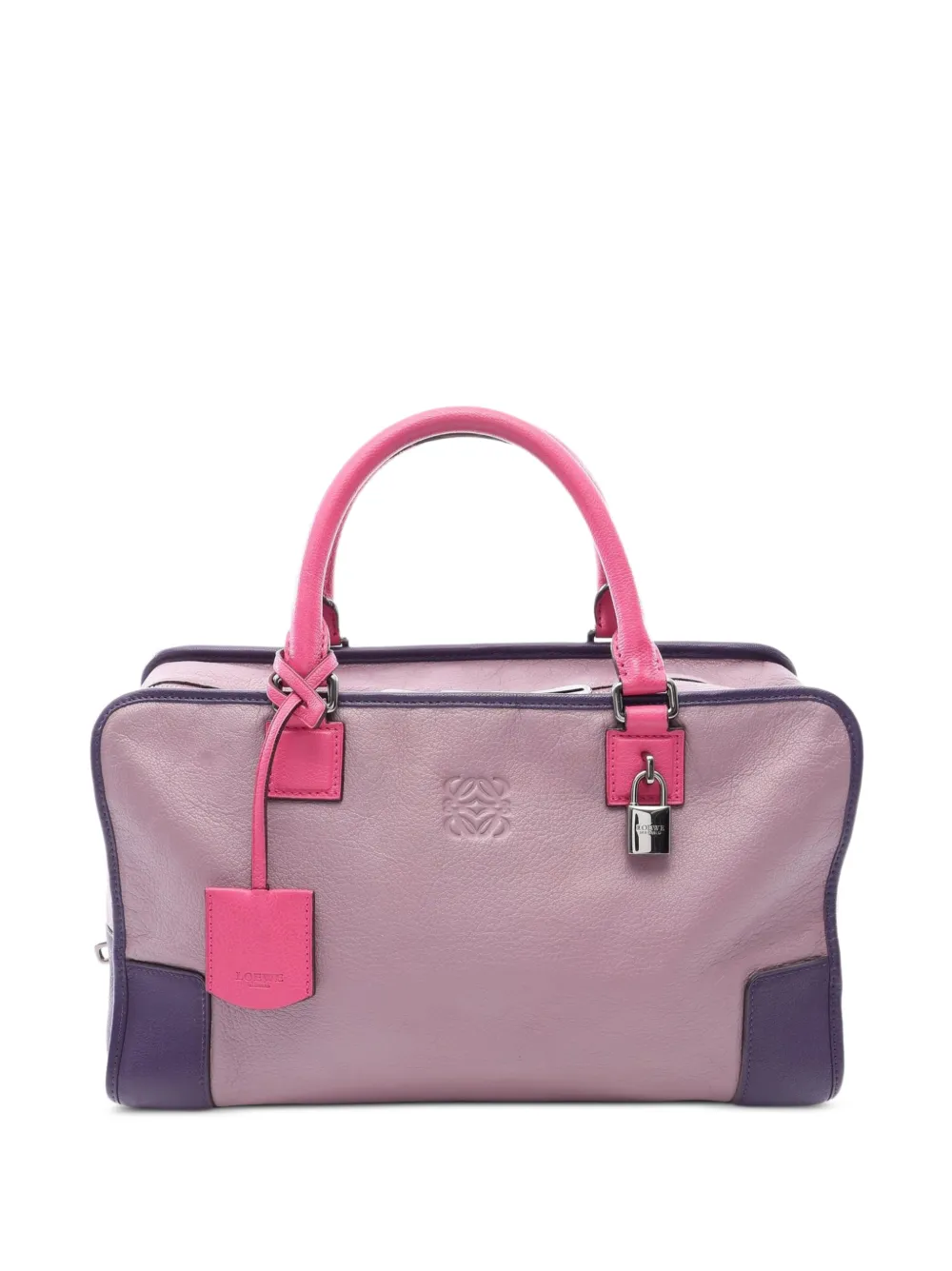 Loewe Pre-Owned 2000s 36 Amazona holdall bag - Viola