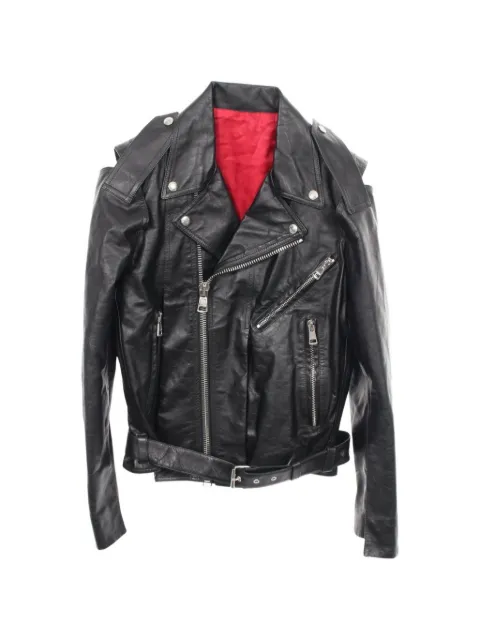 Valentino Garavani Pre-Owned 2020s open-shoulder biker jacket