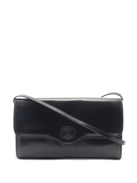 Gucci Pre-Owned 2000s Interlocking G leather shoulder bag