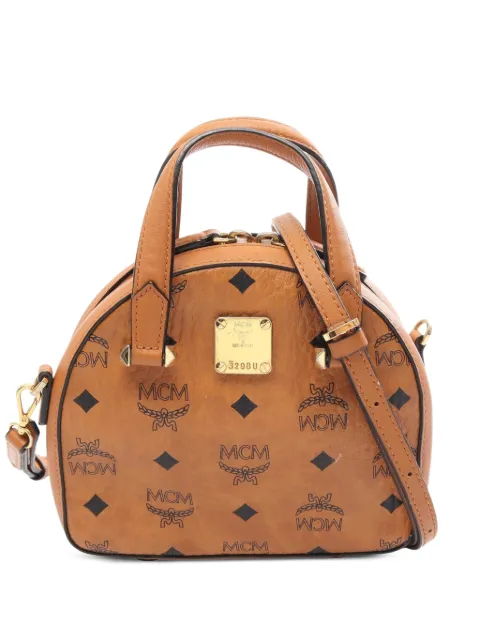MCM Pre-Owned 2010s Visetos 2way mini bag