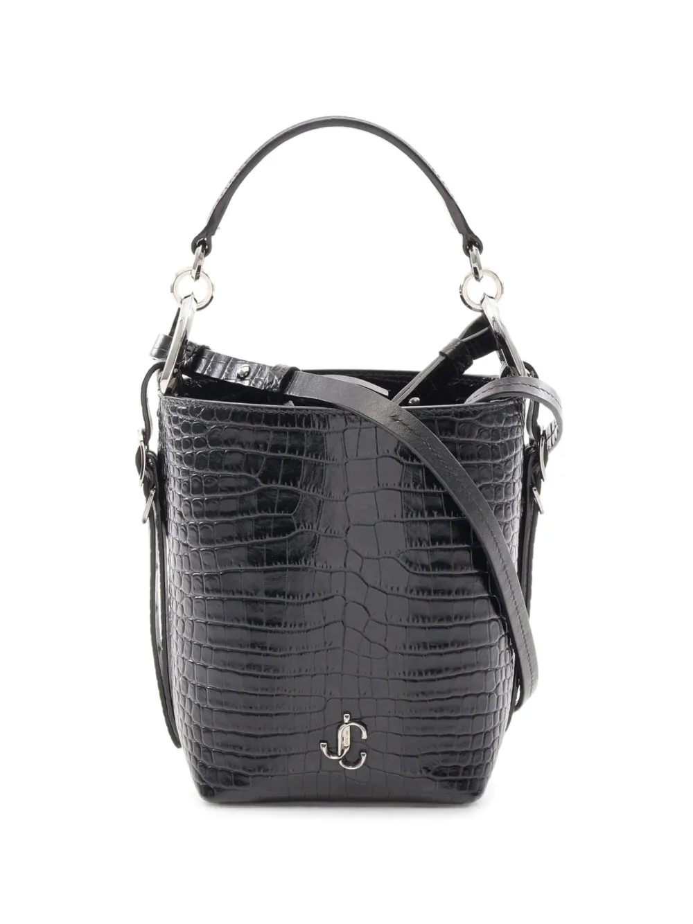 Jimmy Choo Pre-Owned 2000s Varenne crocodile-embossed Mini Bag