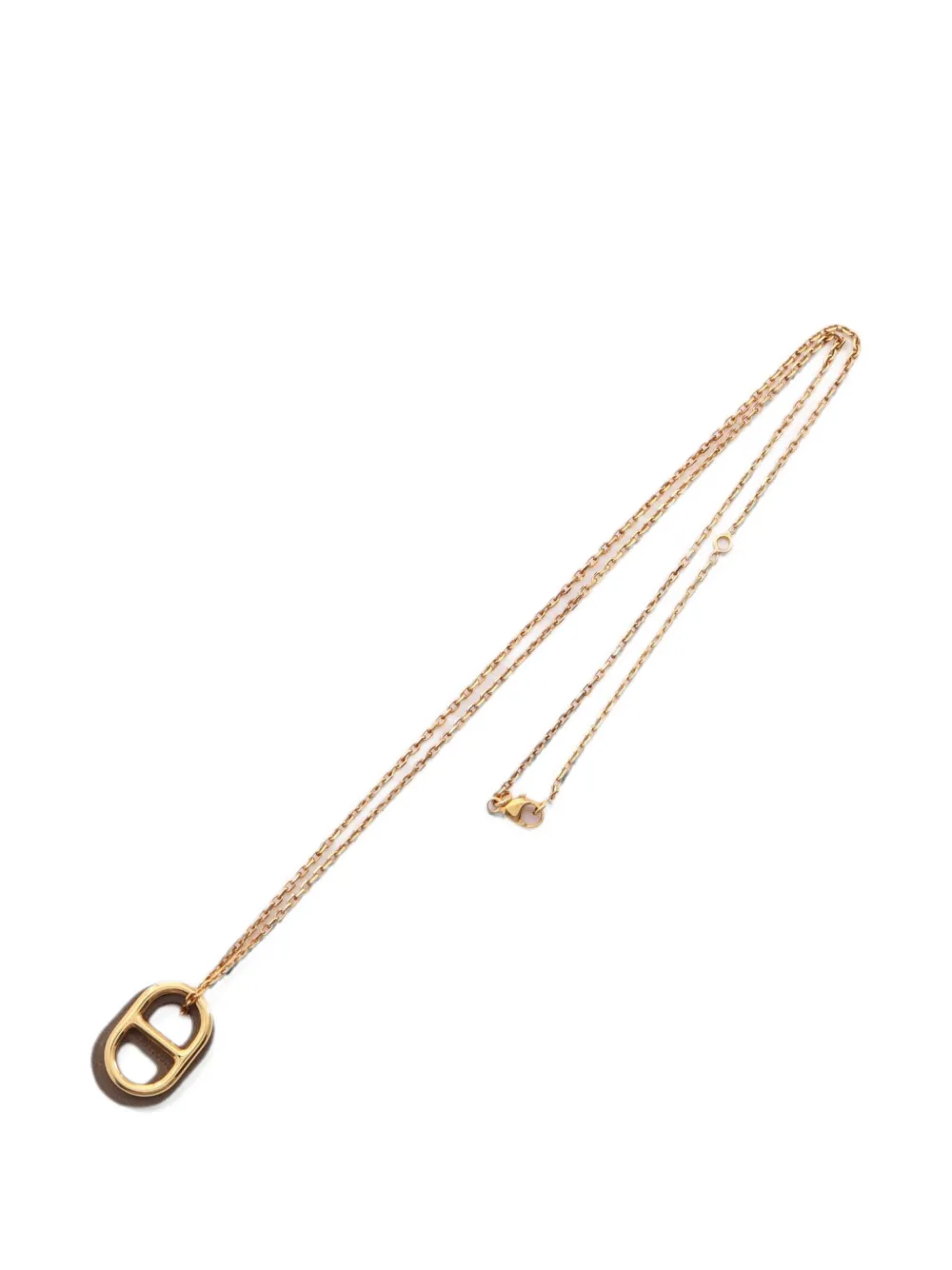 Hermès Pre-Owned 2010s O'Maillon Chaîne d'Ancre necklace - Gold