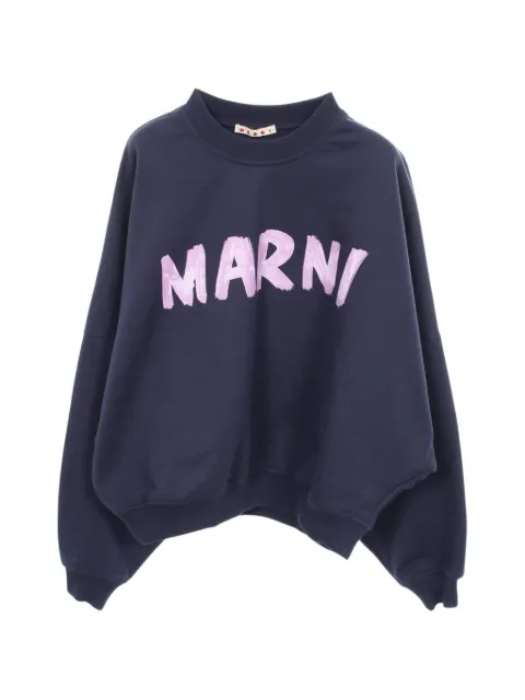 Marni Pre-Owned 2010s logo-print hoodie