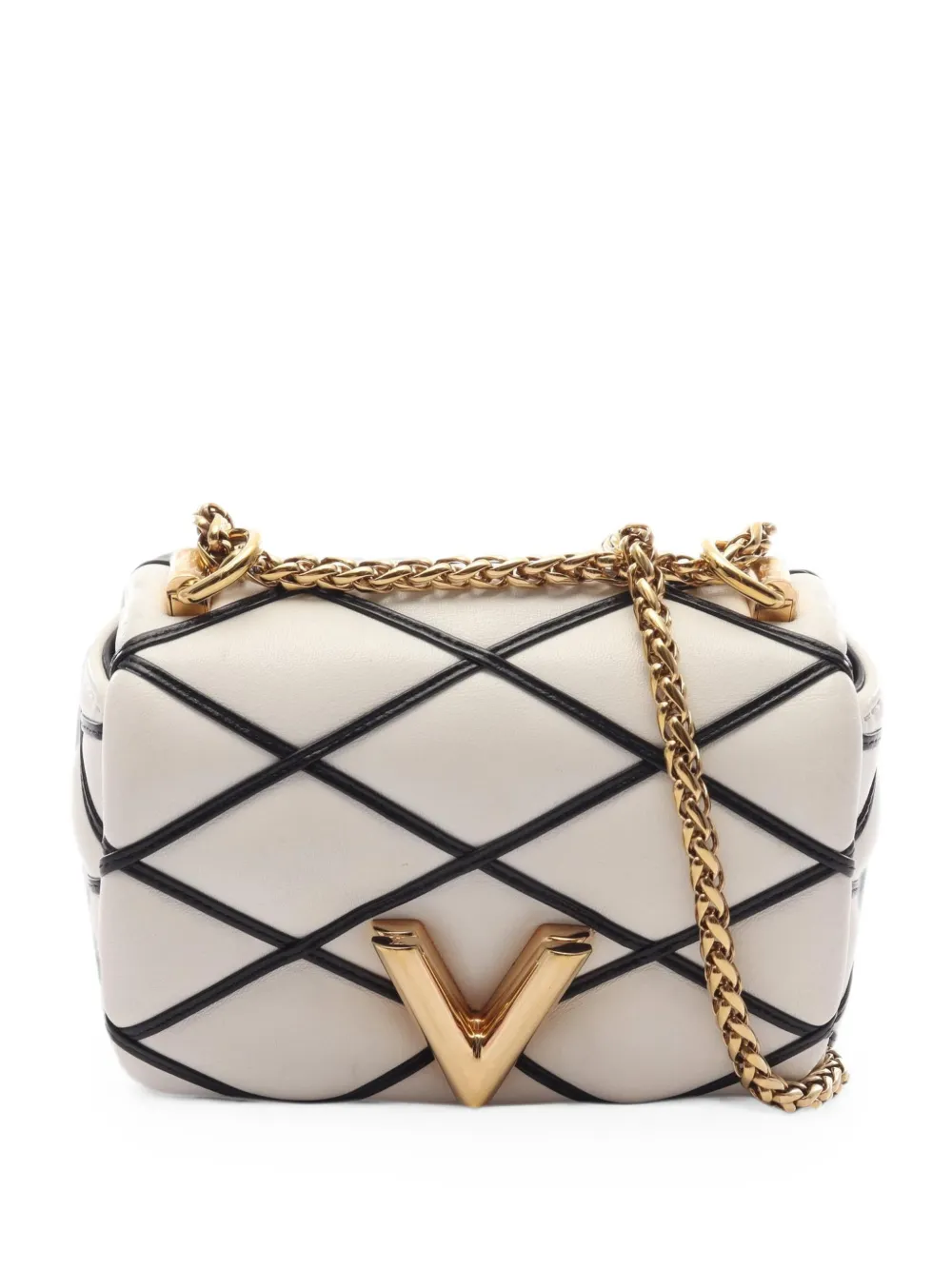 Louis Vuitton Pre-Owned 2010s Pico GO-14 malletage shoulder bag - Bianco