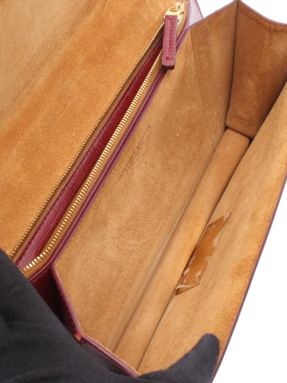 Bottega Veneta Pre-Owned 2000 schoudertas met draaislot Rood