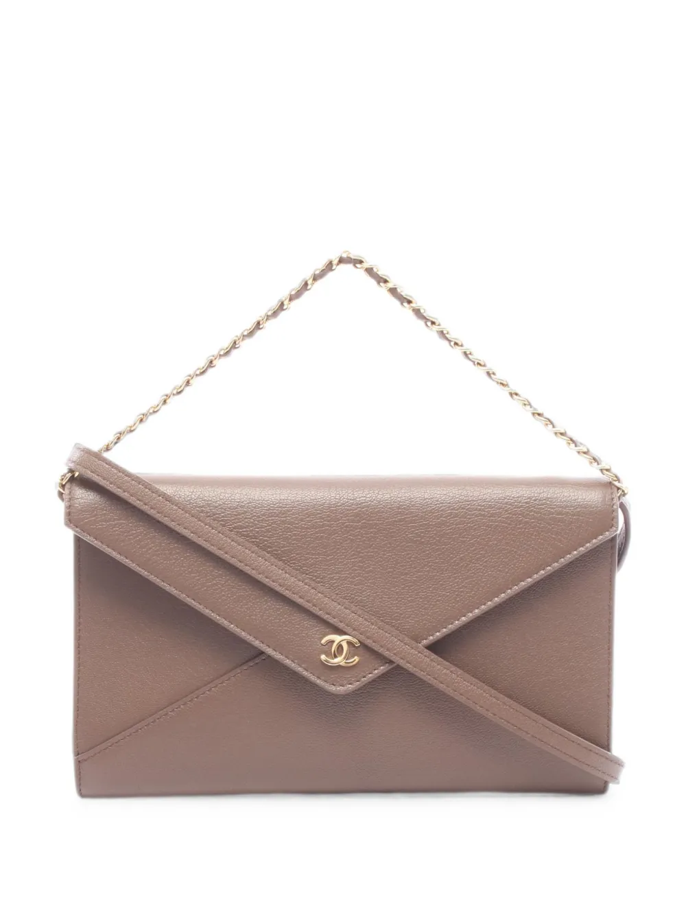 CHANEL Pre-Owned 2021s Envelope CC shoulder bag - Grau