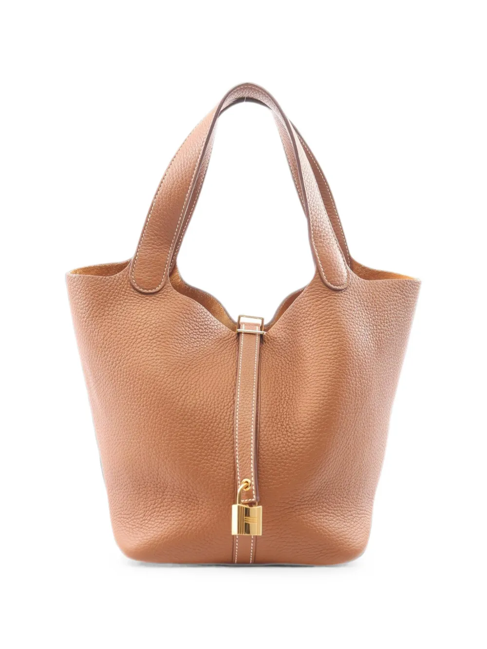 Hermès Pre-Owned 2023 MM Picotin Lock tote bag - Braun