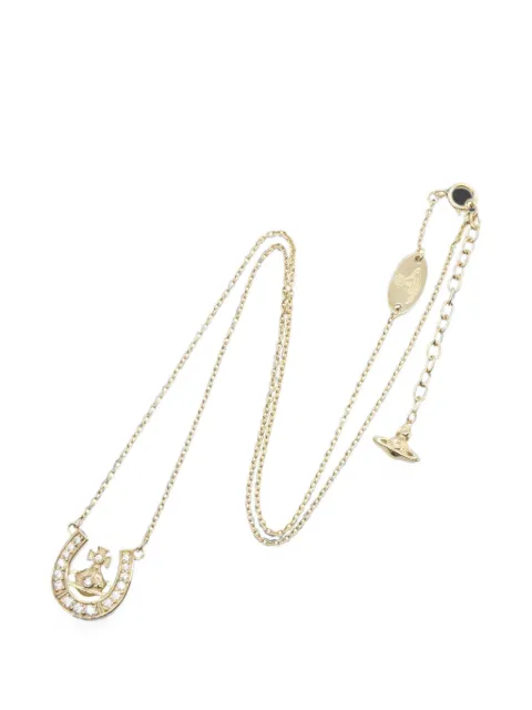 Vivienne Westwood Pre-Owned Mare Orb horseshoe necklace