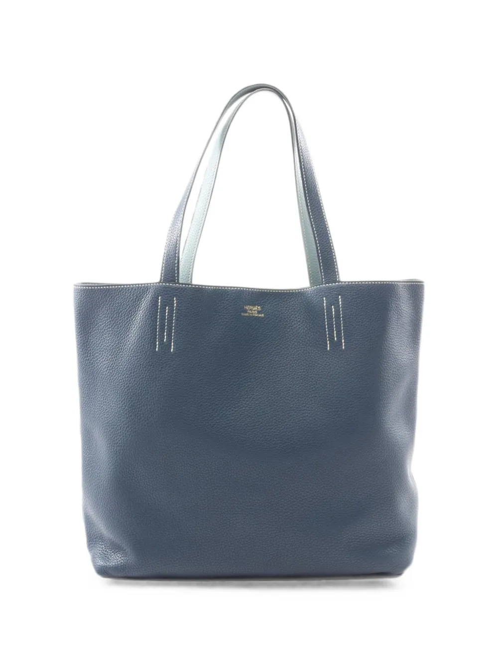 Hermès Pre-Owned 2012 Double Sens 45 tote bag - Blu