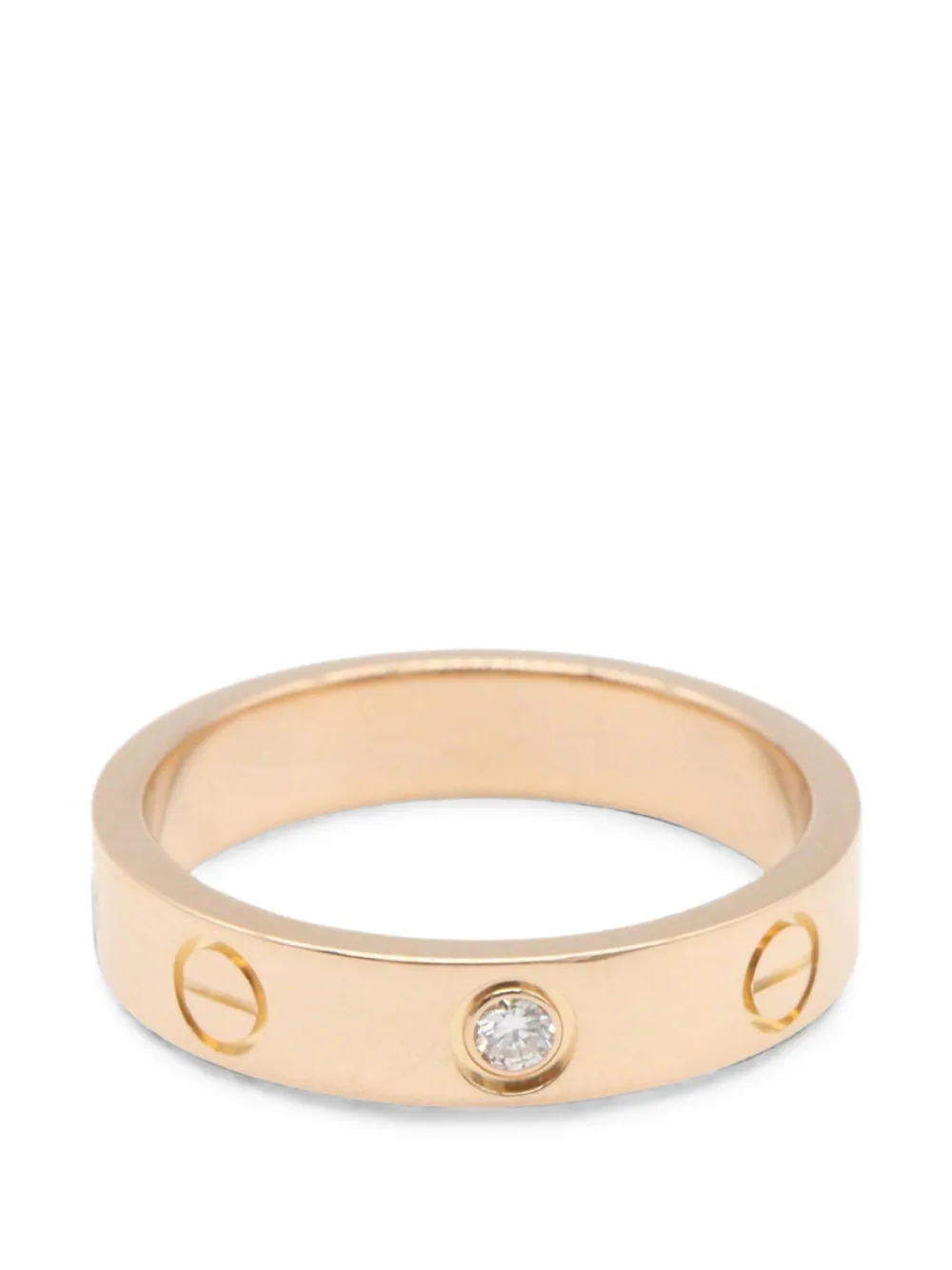 Cartier 2010s mini Love diamond ring - Rosa