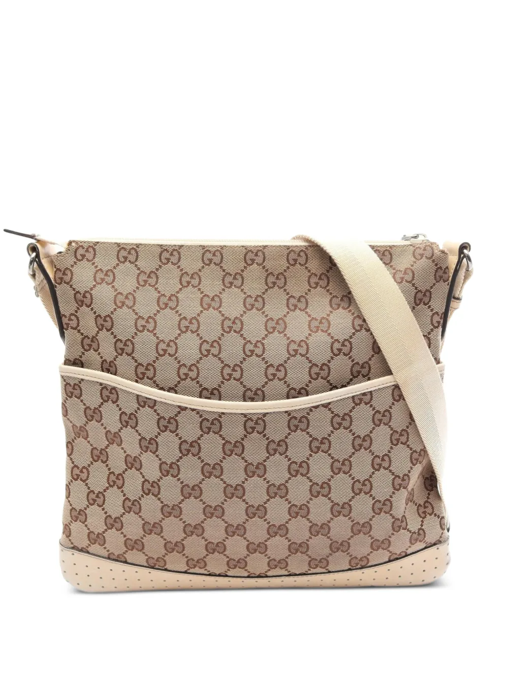 Gucci Pre-Owned 2000s GG canvas shoulder bag - Toni neutri