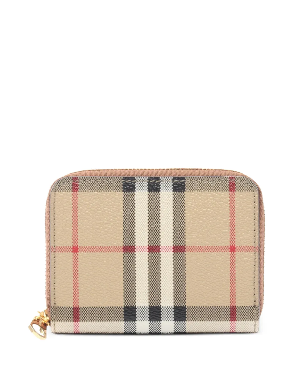 Burberry Pre-Owned zip-around coin purse - Toni neutri