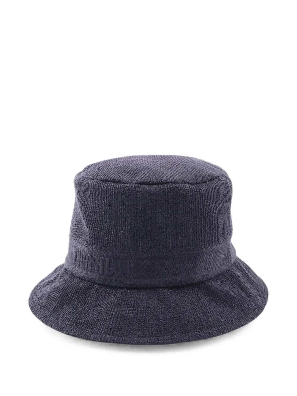Christian Dior Pre-Owned 2010s logo bucket hat - Blu