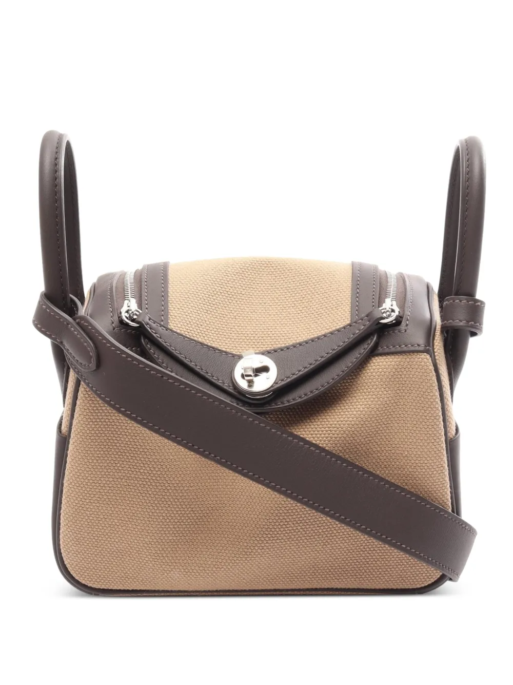 Hermès Pre-Owned mini Lindy 2 shoulder bag - Toni neutri