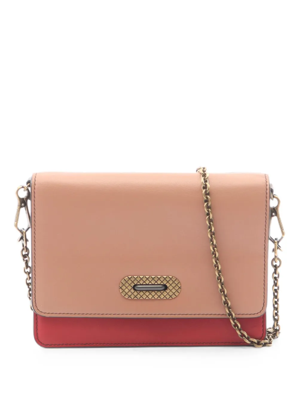 Bottega Veneta Pre-Owned 2010s leather crossbody bag - Toni neutri