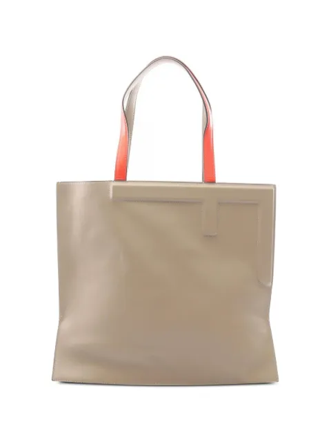 Fendi Pre-Owned 2010s flip logo-embossed tote bag