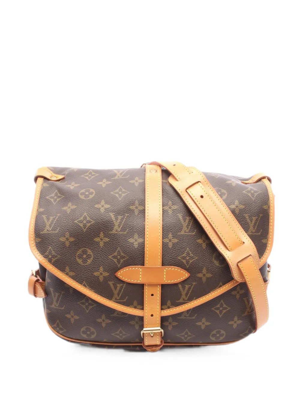 Louis Vuitton Pre-Owned 1993 Saumur 30 Monogram shoulder bag - Braun
