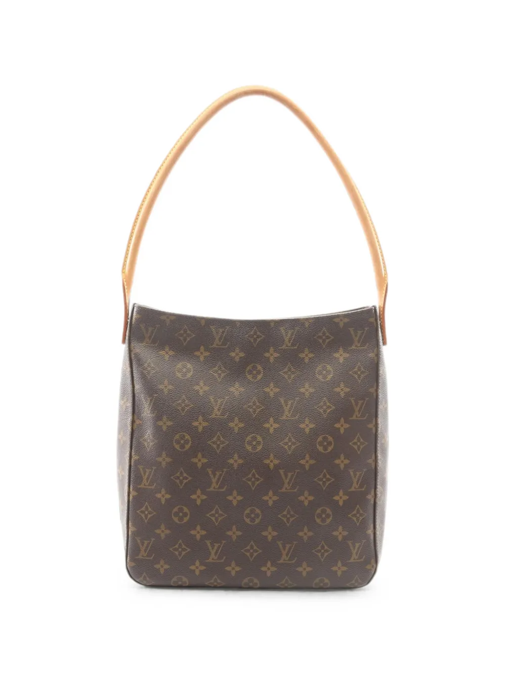Louis Vuitton Pre-Owned 2002 GM Looping monogram tote bag - Braun