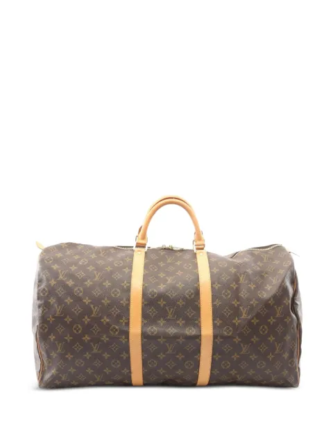 Louis Vuitton Pre-Owned bolso de viaje 60 Keepall Bandoulière con monograma 2000