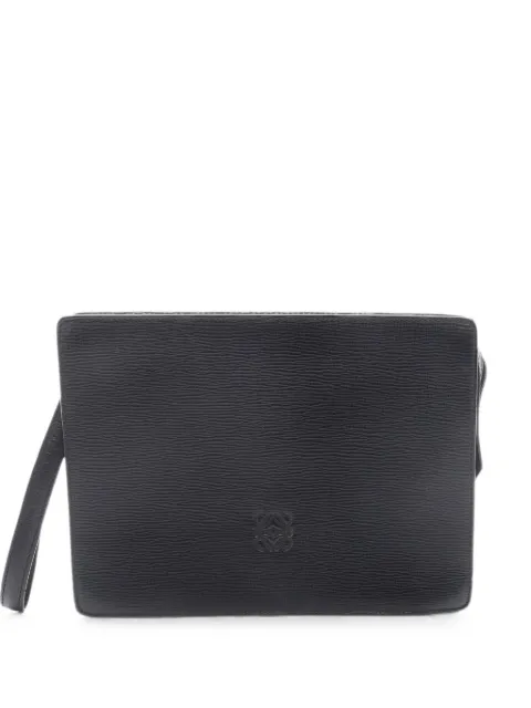 Loewe Pre-Owned 2000s Anagram clutch bag