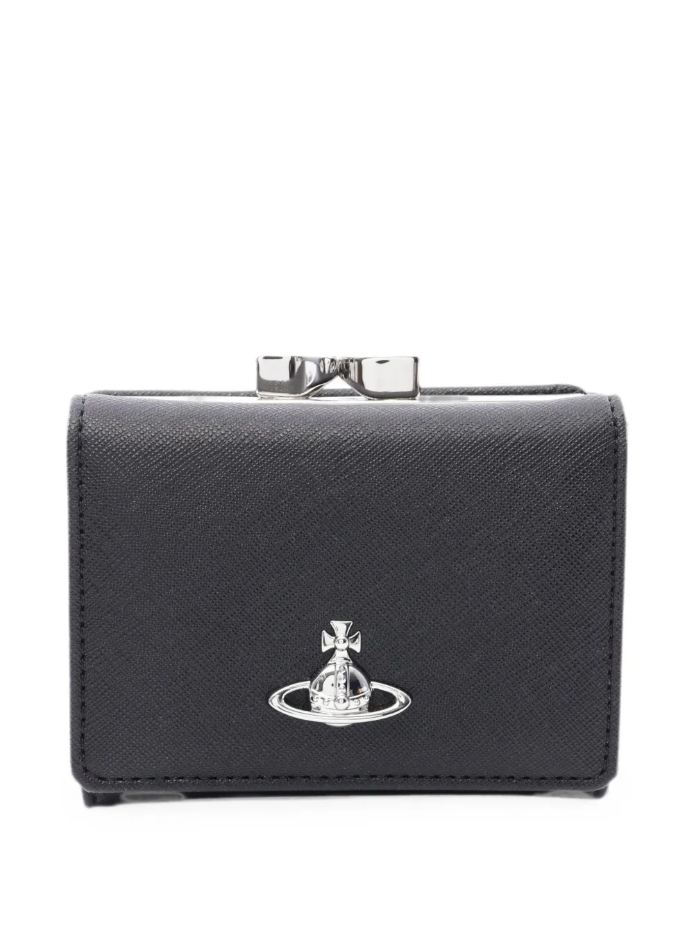 Vivienne Westwood Pre-Owned 2020s Orb tri-fold wallet - Schwarz