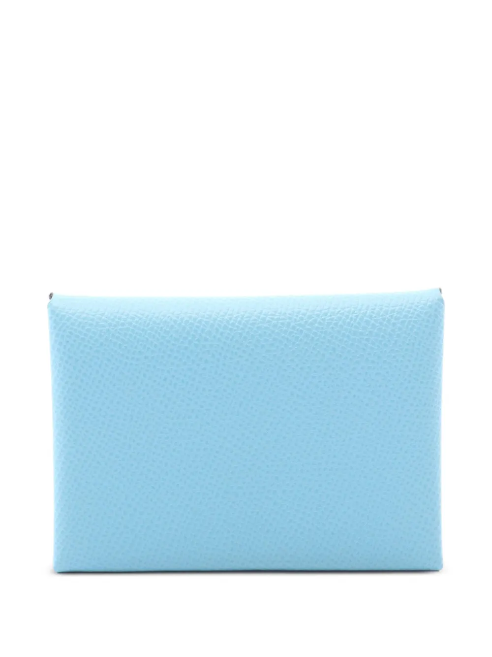 Hermès Pre-Owned Calvi Duo Epsom-leather coin purse - Blau