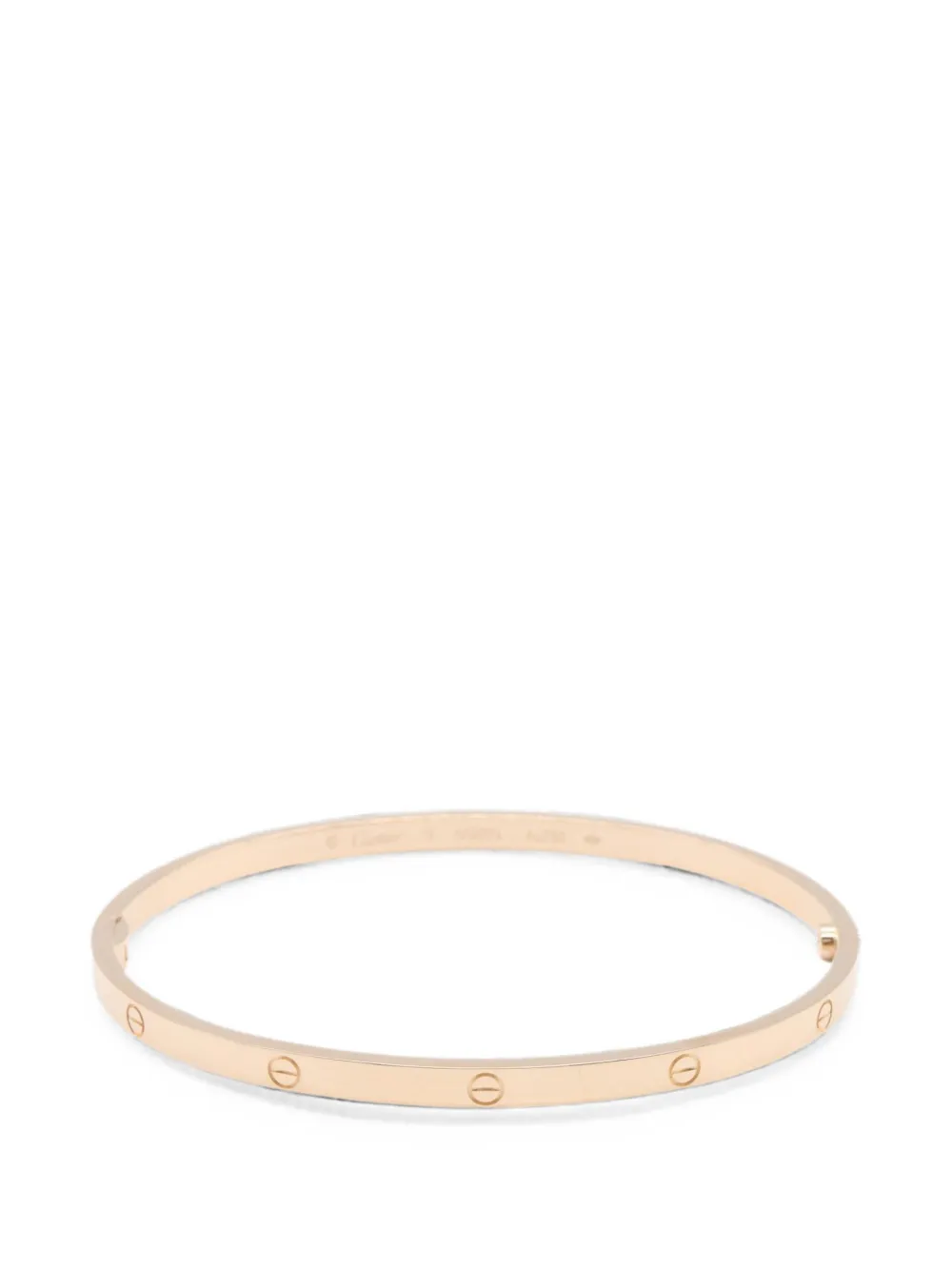 Cartier 2010s Love Breath SM screw-motif bracelet - Rosa