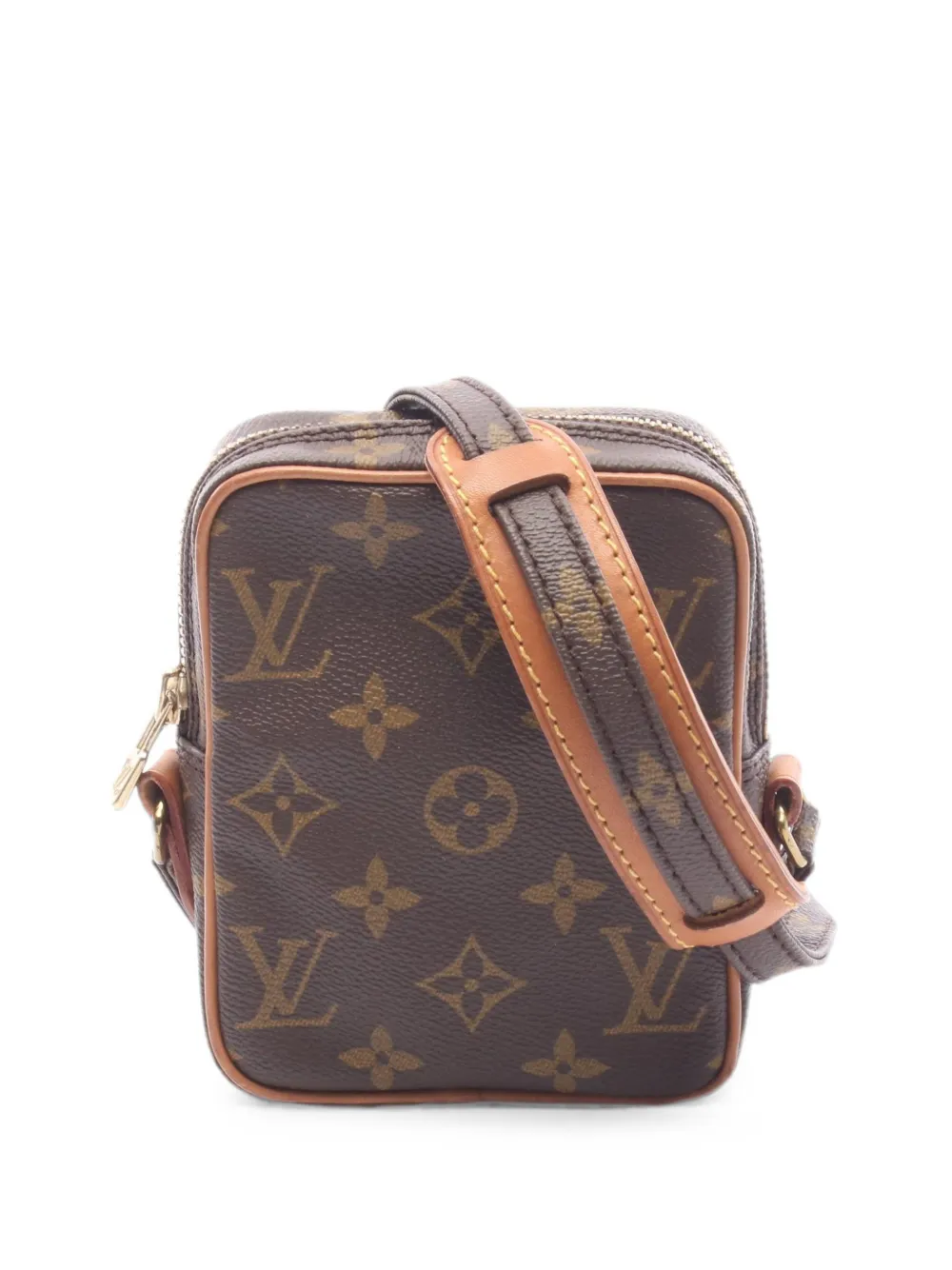 Louis Vuitton Pre-Owned 1990 mini Danube Monogram shoulder bag - Braun