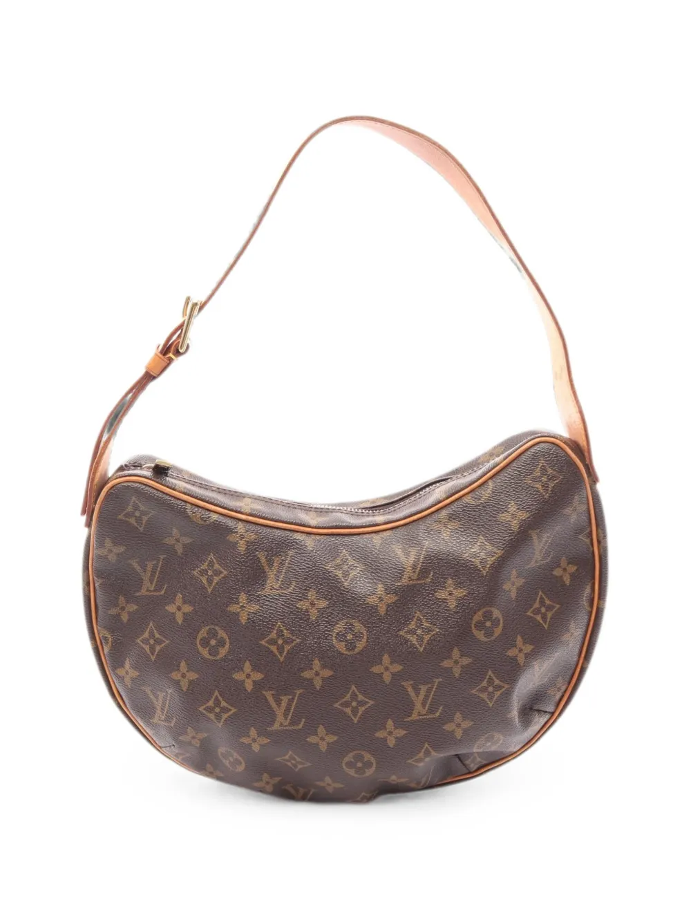 Louis Vuitton Pre-Owned 2003 MM Croissant Monogram shoulder bag - Braun
