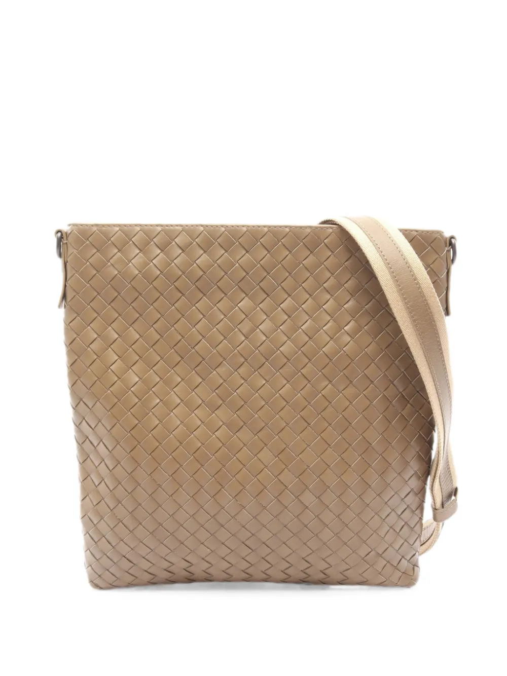 Bottega Veneta Pre-Owned 2010s Intrecciato shoulder bag - Marrone