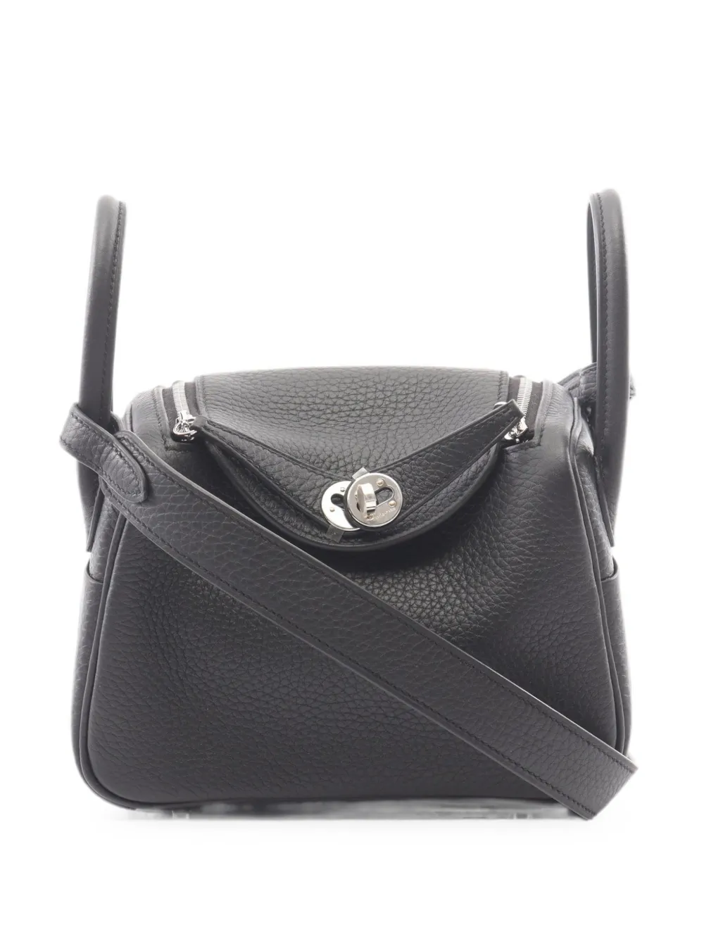 Hermès Pre-Owned mini Lindy shoulder bag - Schwarz