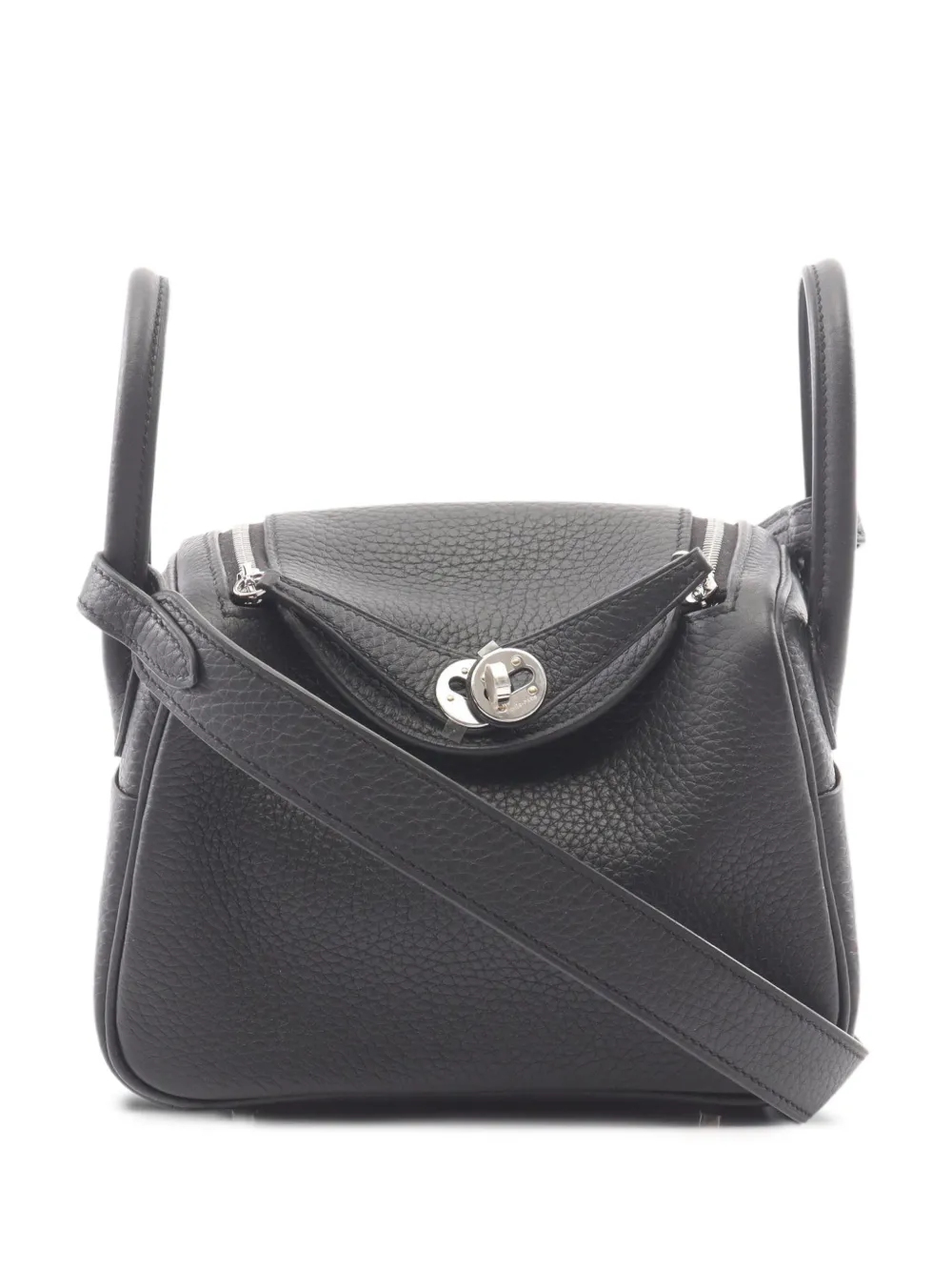 Hermès Pre-Owned mini Lindy shoulder bag - Nero