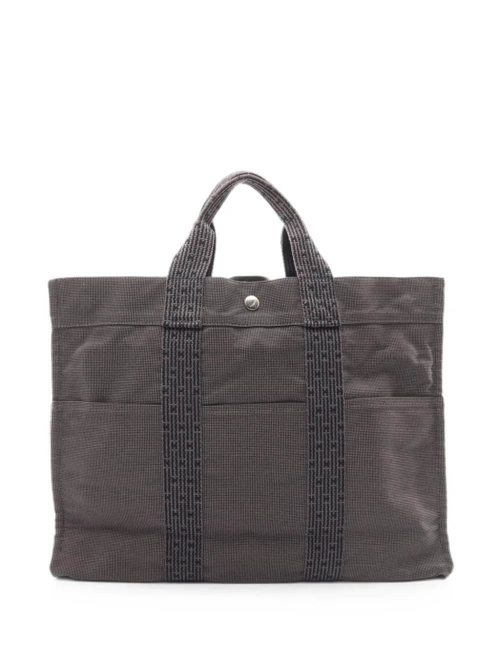 Hermes 2000s Yale Line Mm Tote Bag In Blue