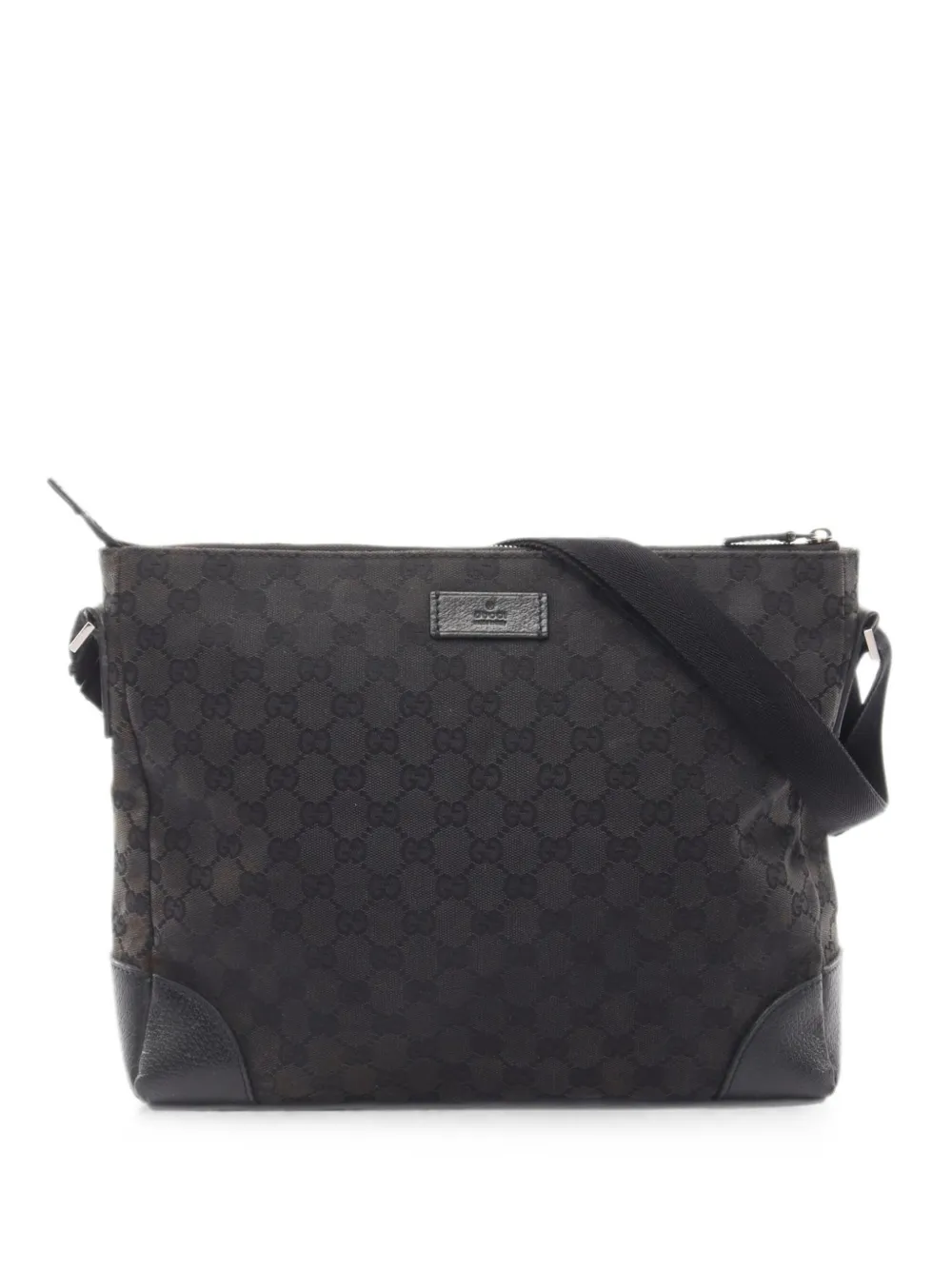 Gucci Pre-Owned 2000s GG canvas shoulder bag - Nero