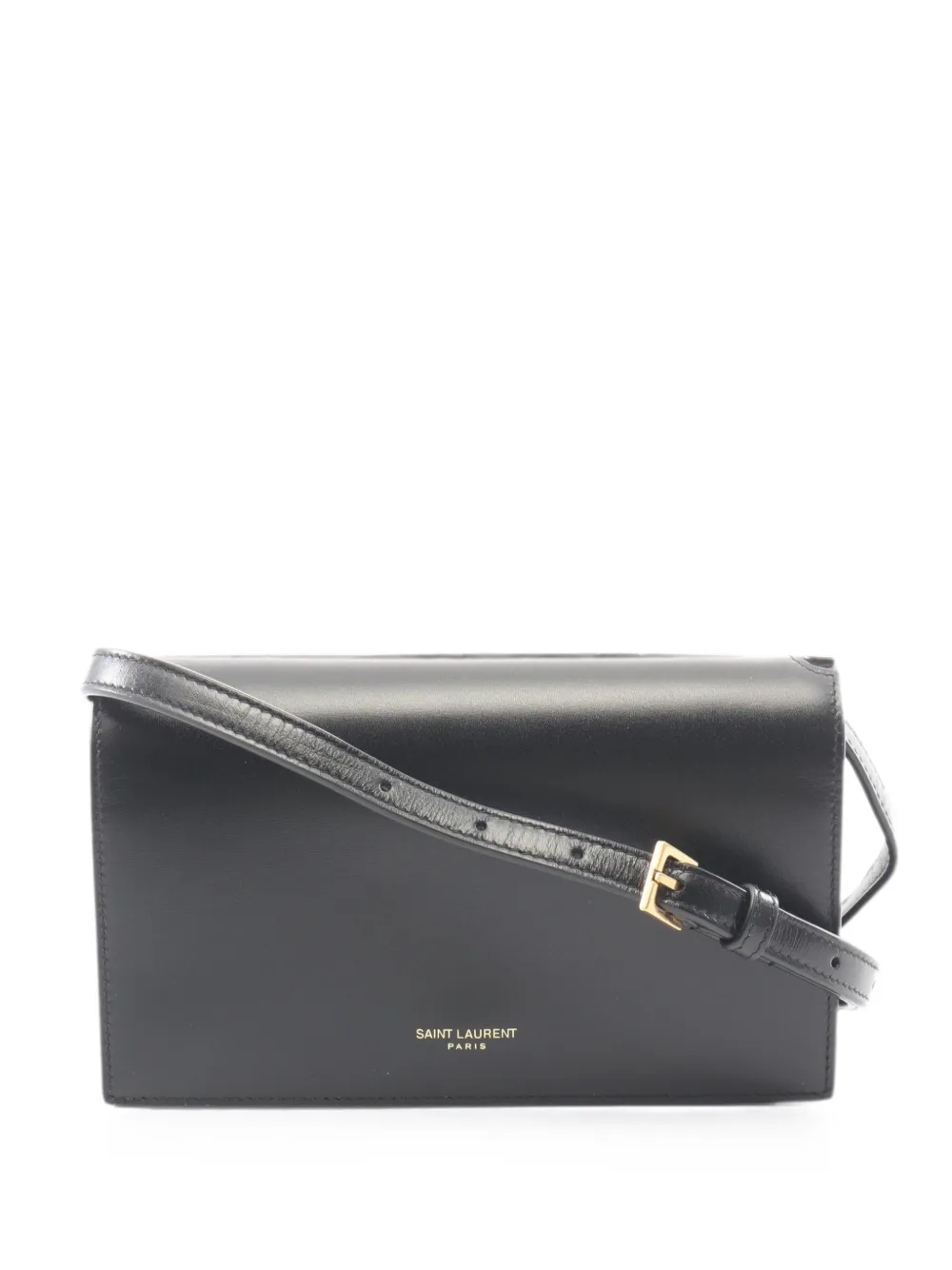 Saint Laurent Pre-Owned 2010s leather shoulder bag - Nero