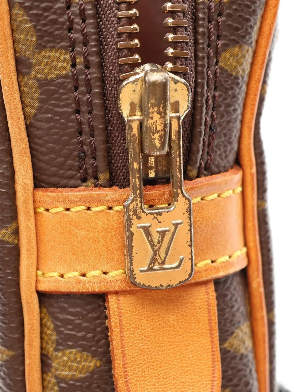 Louis Vuitton Pre-Owned 1988 Monogram Marly Bandoulière schoudertas Bruin