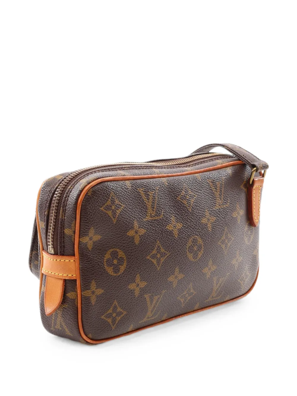 Louis Vuitton Pre-Owned 1988 Monogram Marly Bandoulière schoudertas Bruin