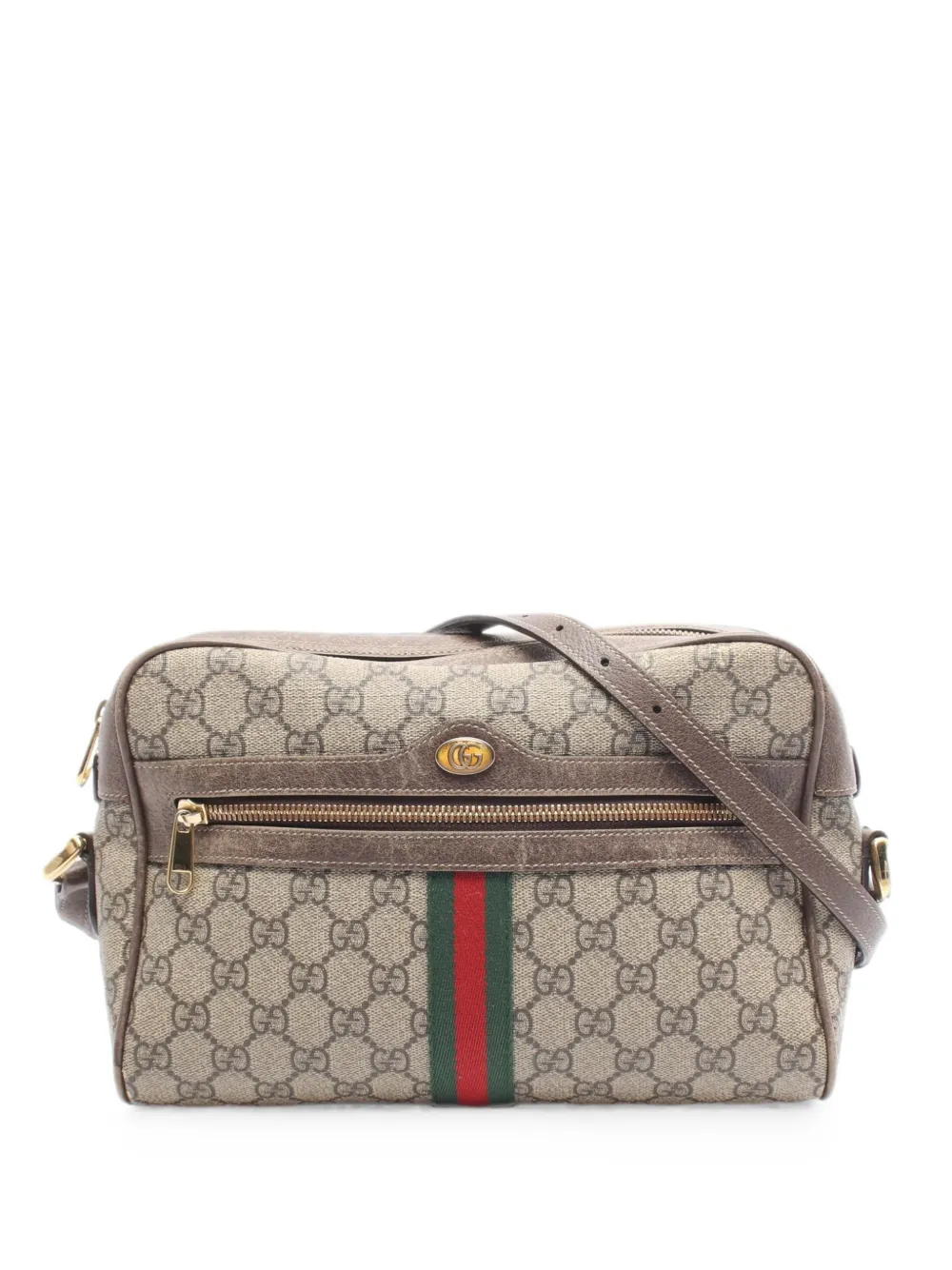 Gucci Pre-Owned 2000s Ophidia GG Supreme shoulder bag - Nude