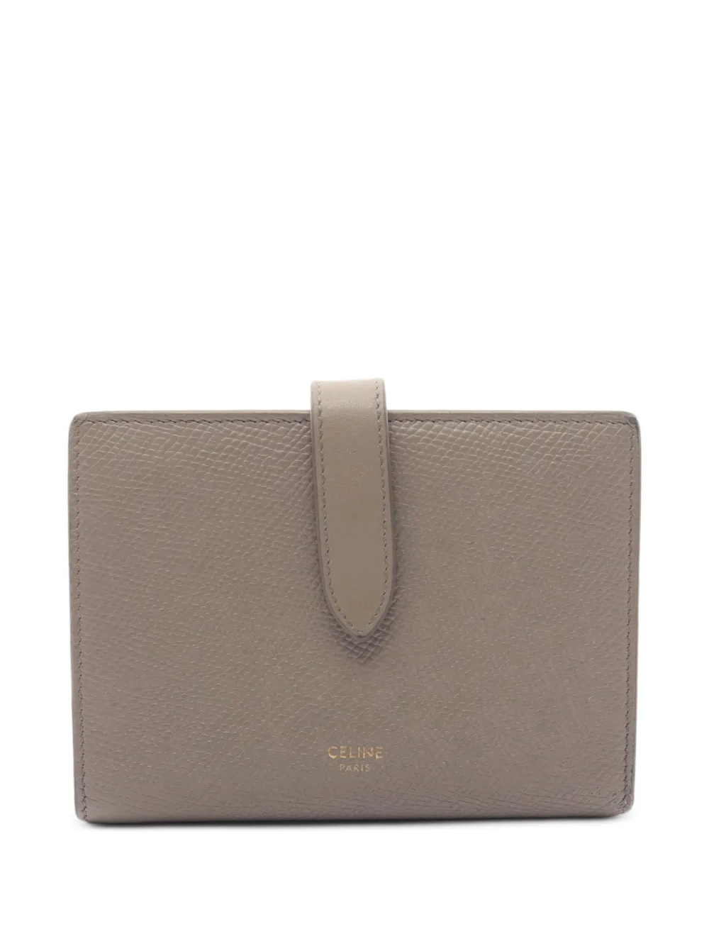 Celine Pre-Owned 2000s medium strap bi-fold wallet - Grigio