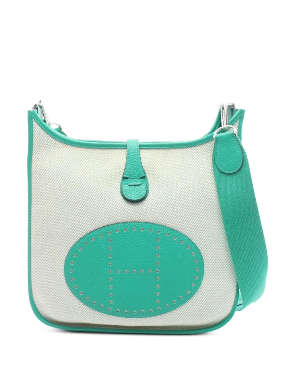 Hermès Pre-Owned 2022 PM Evelyne III shoulder bag - Bianco