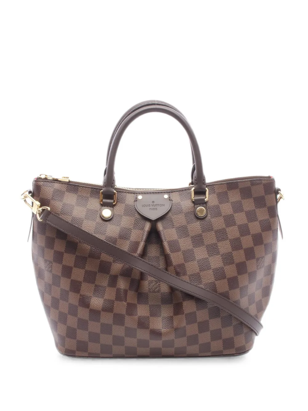 Louis Vuitton Pre-Owned 2019 MM Siena Damier Ebene tote bag - Marrone
