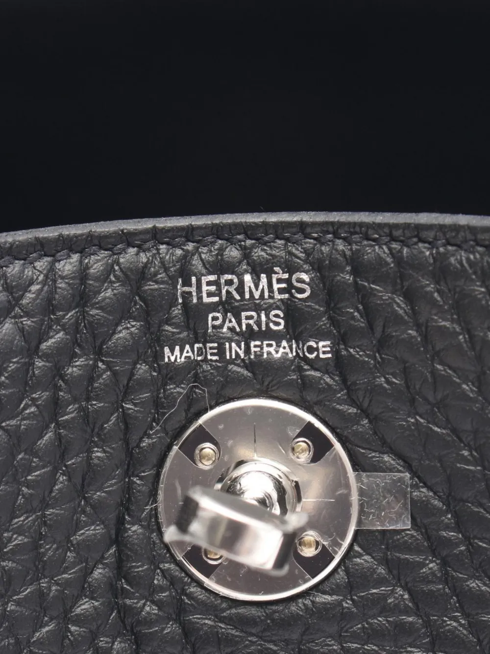Hermès Pre-Owned Lindy Clemence mini-tas Zwart