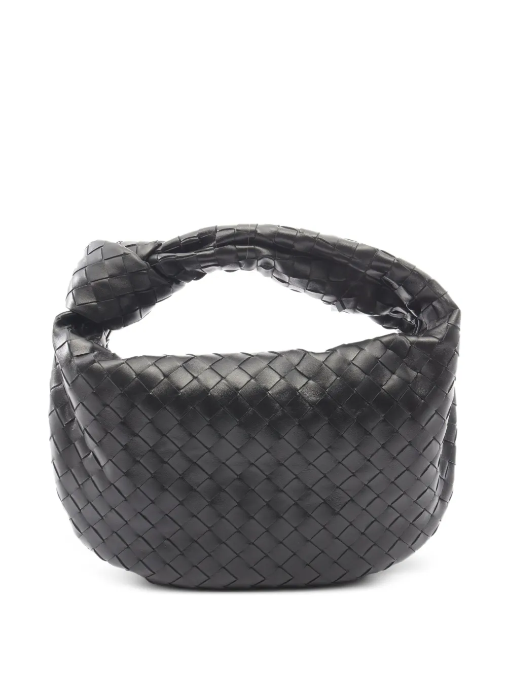 Bottega Veneta Pre-Owned Jodie intrecciato tote bag - Nero